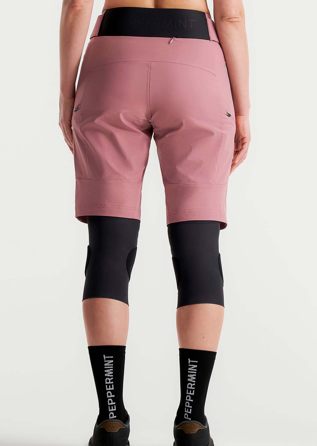 Peppermint Women's Signature Tech Shorts Blush