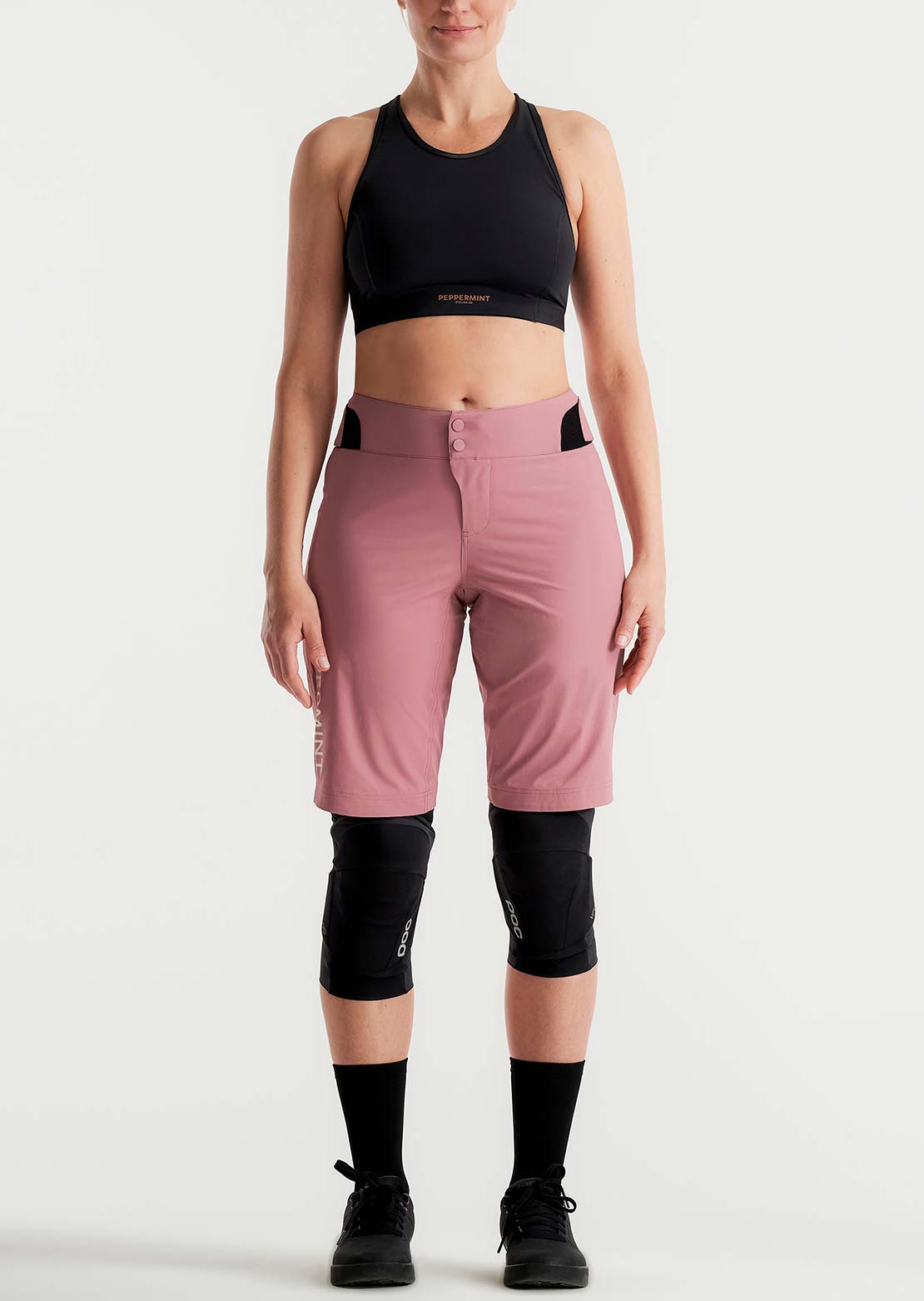 Peppermint Women's Signature Tech Shorts Blush