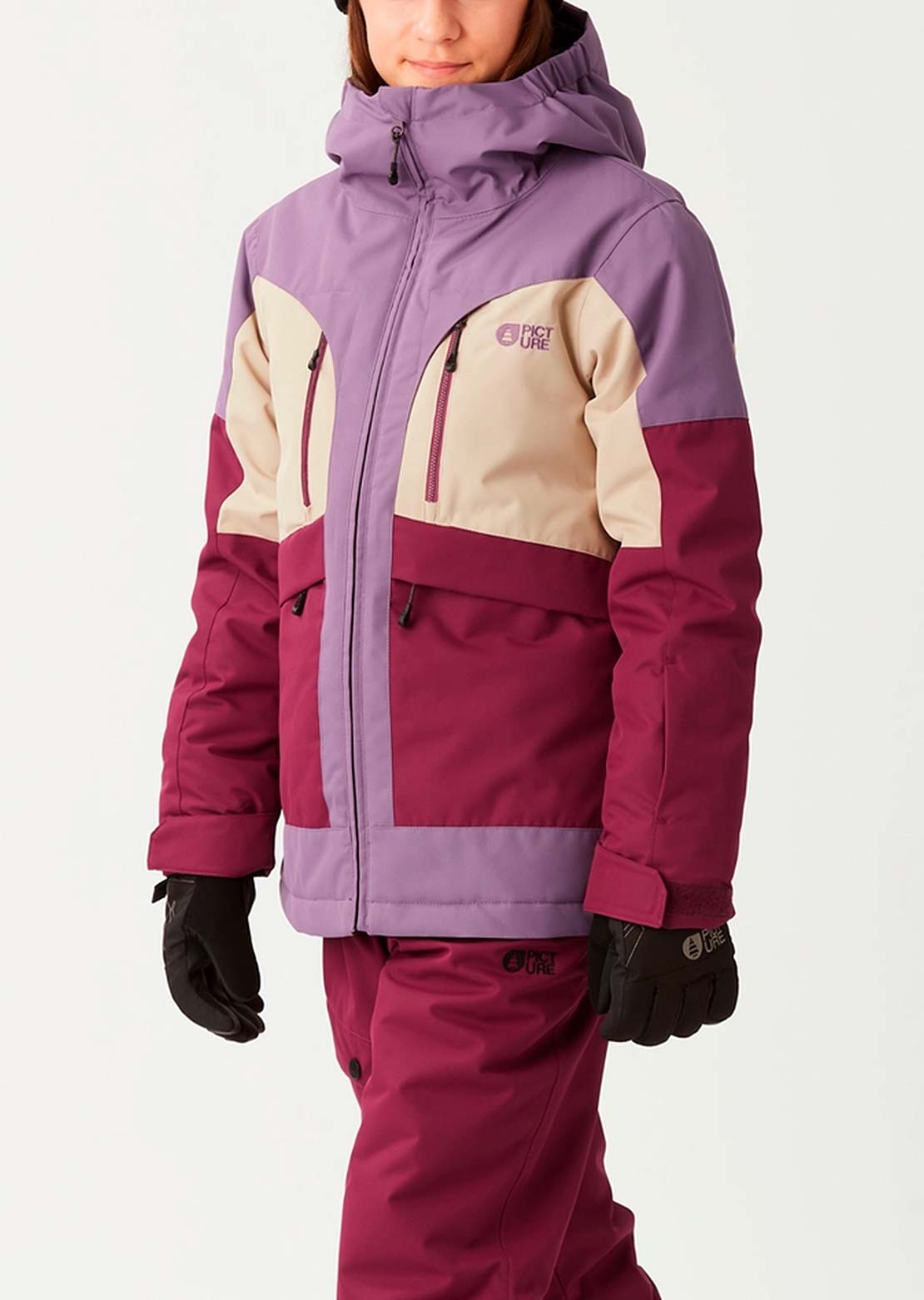 Picture Junior Miniakoon Jacket Grape Jam