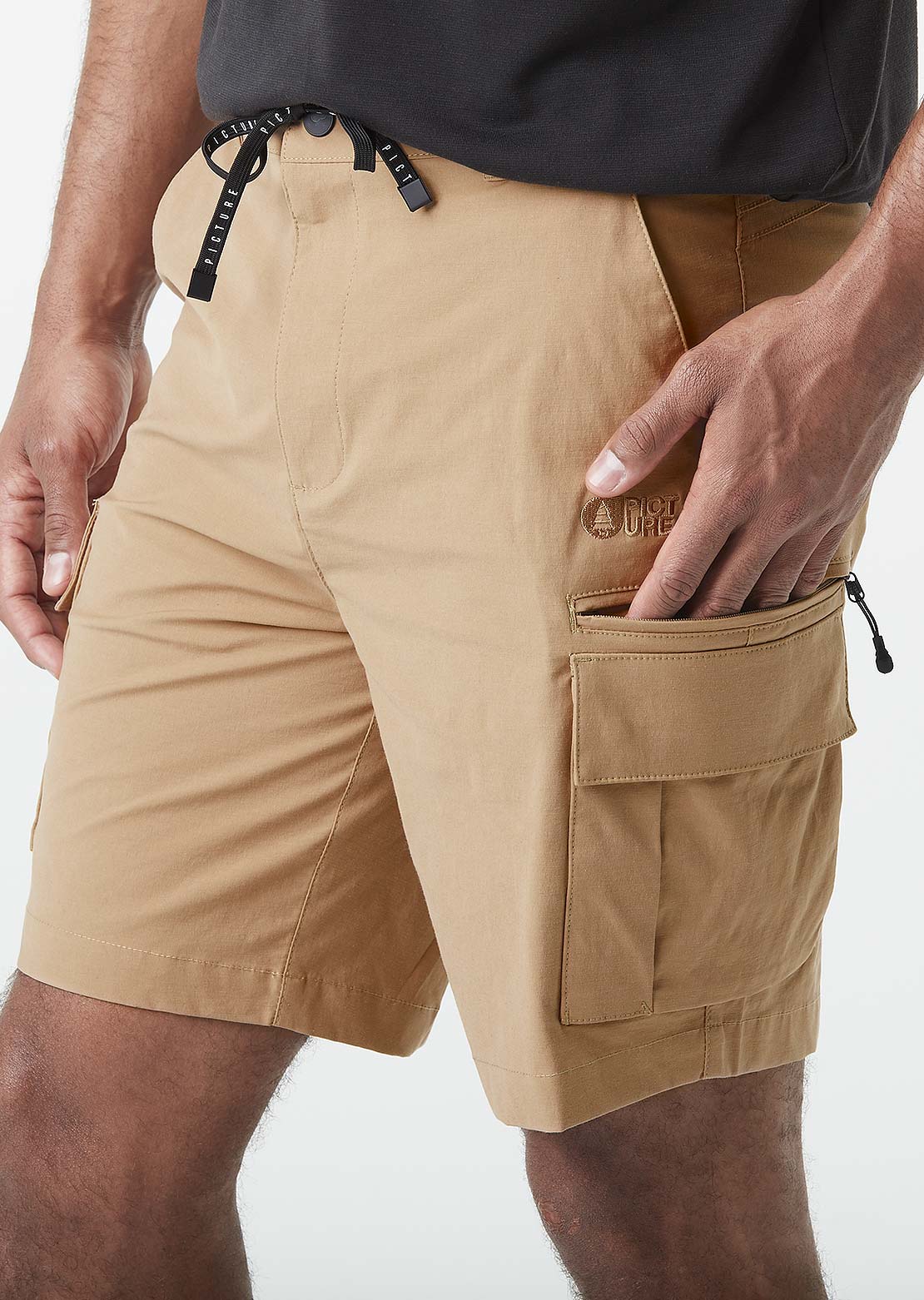 Picture Men's Alpho Shorts Dark Stone