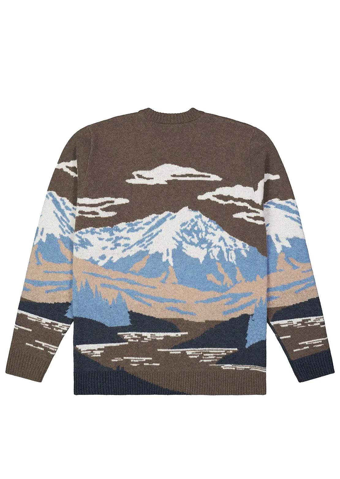 Picture Men's Gibow Knit Sweater Cloudy Landscape