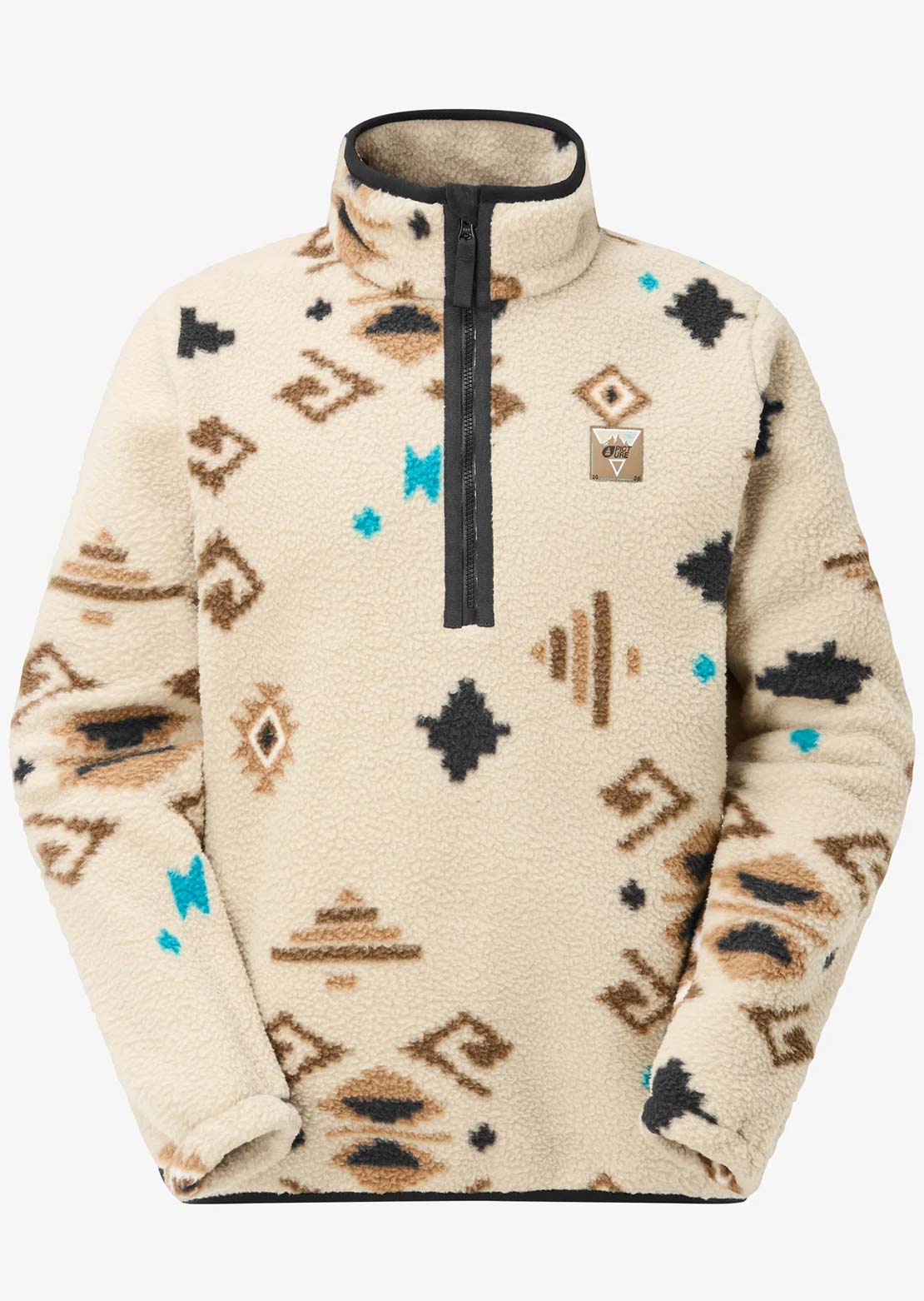 Picture Men's Kimag Printed 1/4 Fleece Sweater