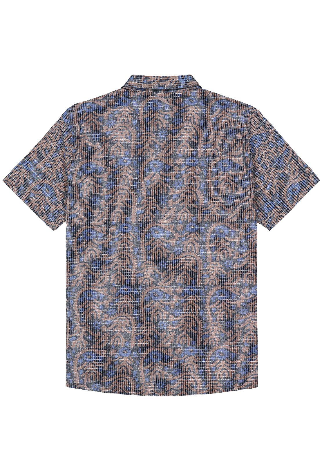 Picture Men's Klivox Printed Button Up Shirt Ancolie Print