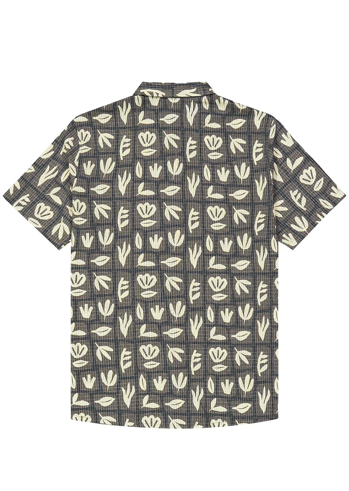 Picture Men's Klivox Printed Button Up Shirt Cedar Leaf Print