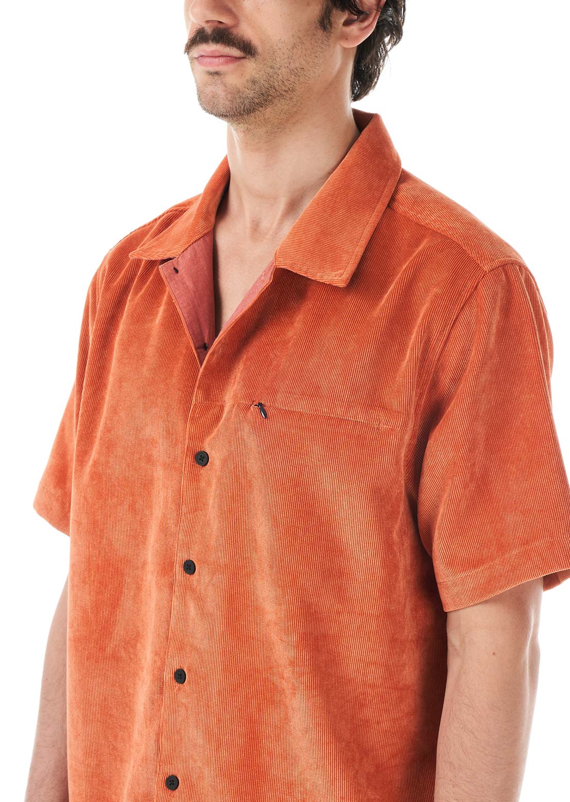 Picture Men's Nollur Button Up Shirt Mango