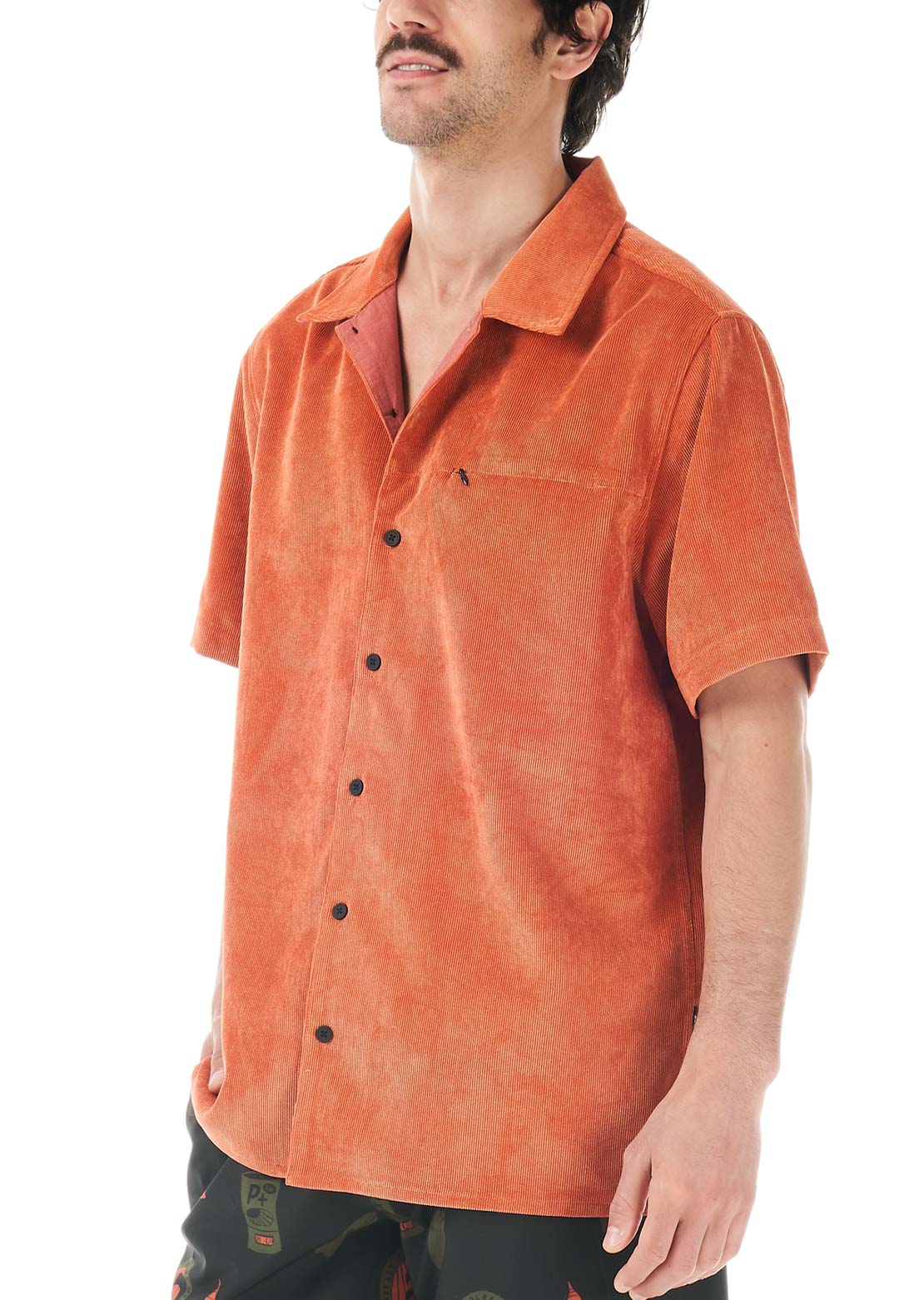 Picture Men's Nollur Button Up Shirt Mango