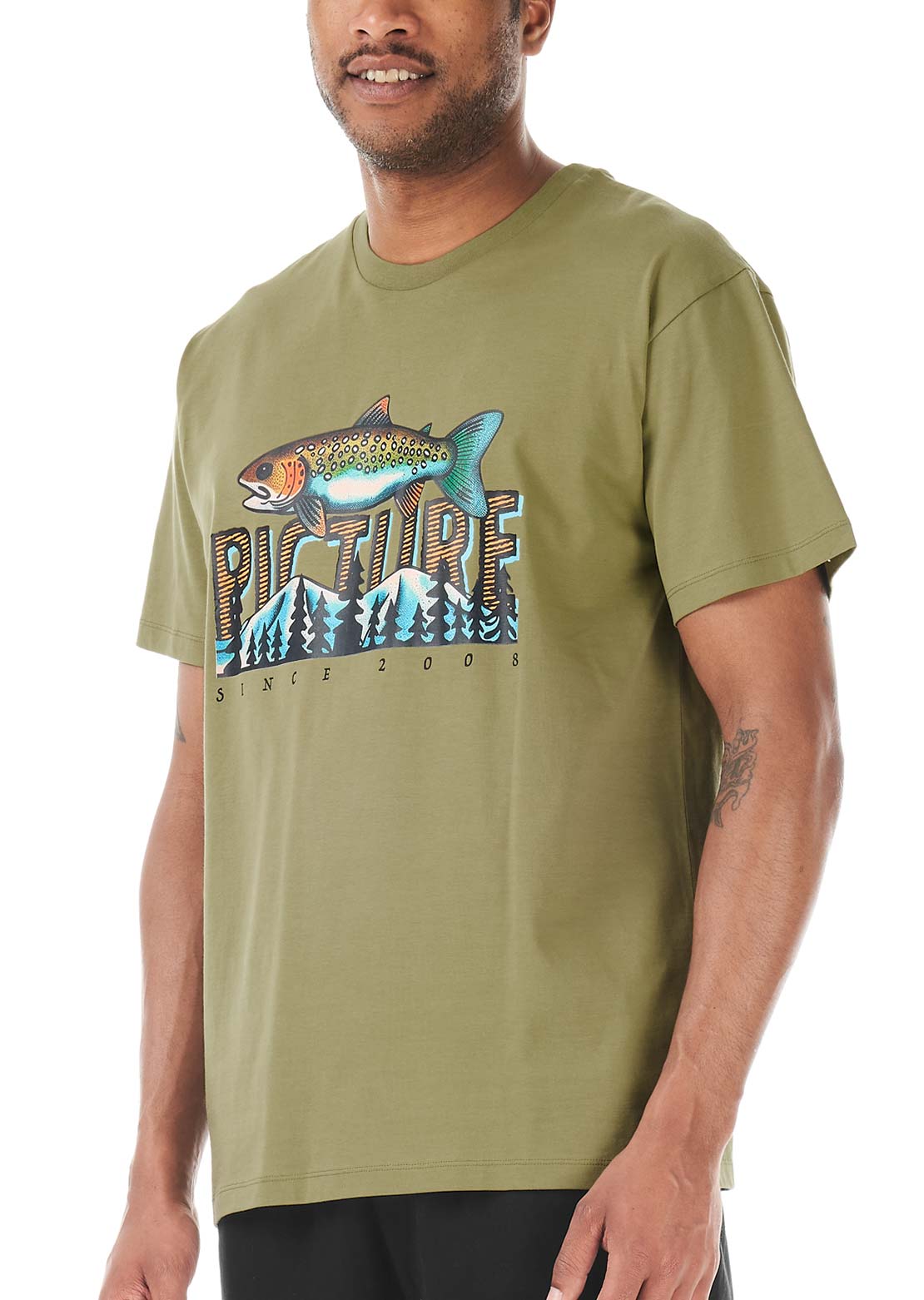 Picture Men's Saywhat T-Shirt Aloe
