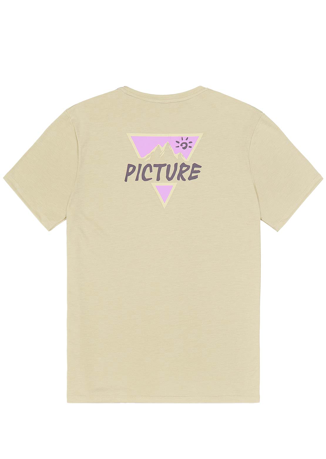Picture Men's Timont Ss Urban Tech T-shirt Plaza Taupe