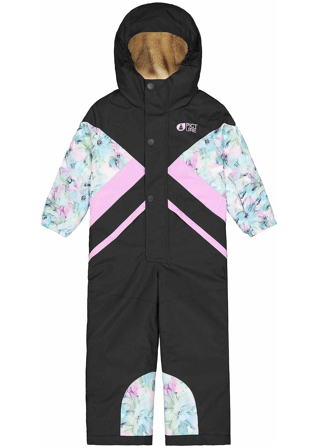 Picture Toddler Snowy Suit Black Blurry Water Print