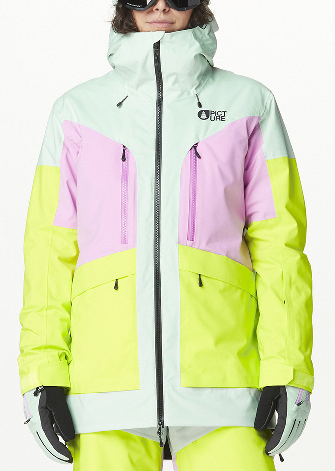 Picture Women's Haakon Jacket Silt Green Orchid Acid
