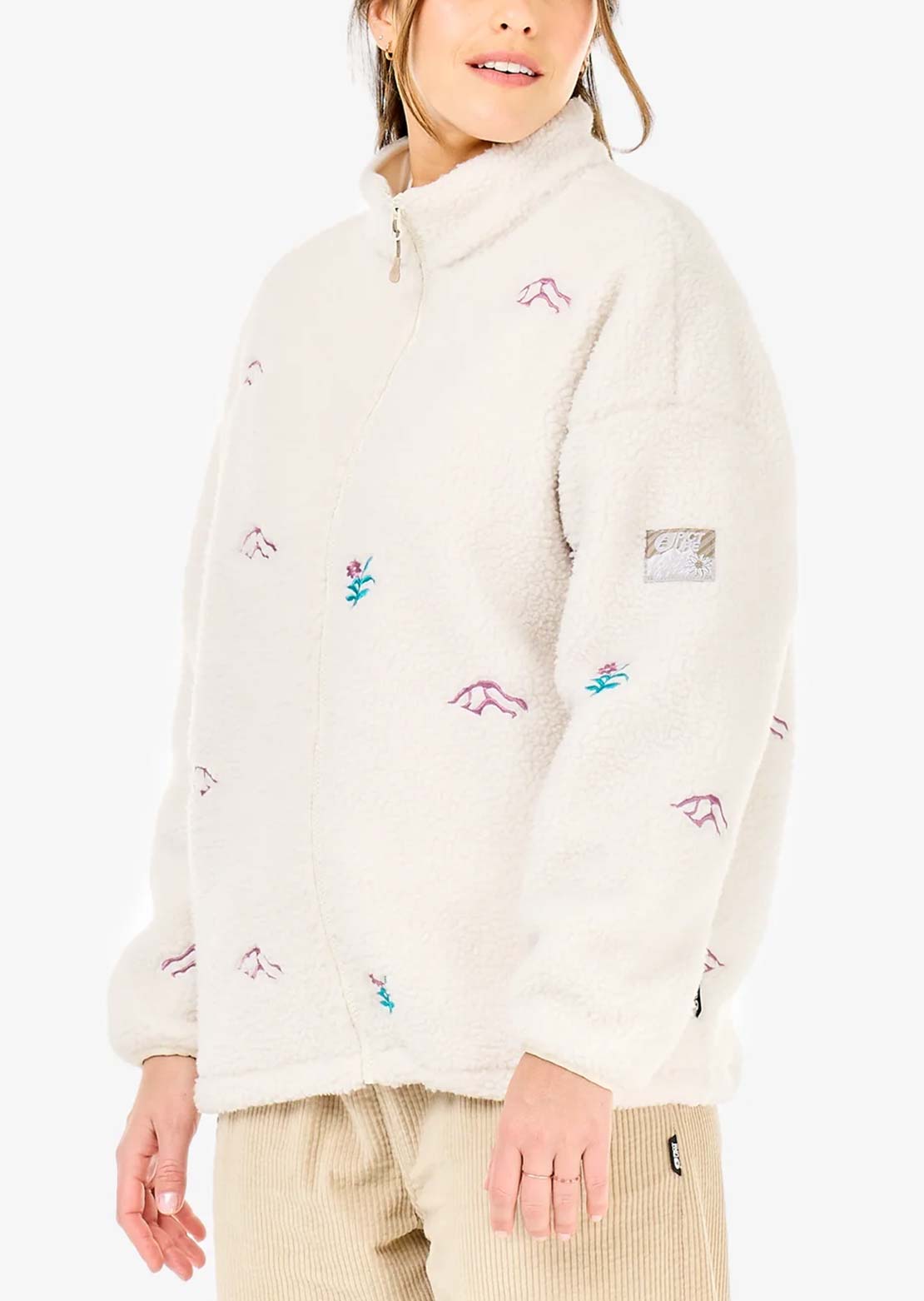 Picture Women's Nyss Embro Zip Fleece Sweater