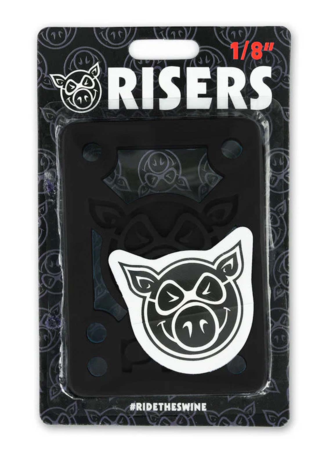 Pig Wheels Piles Hard Risers Black