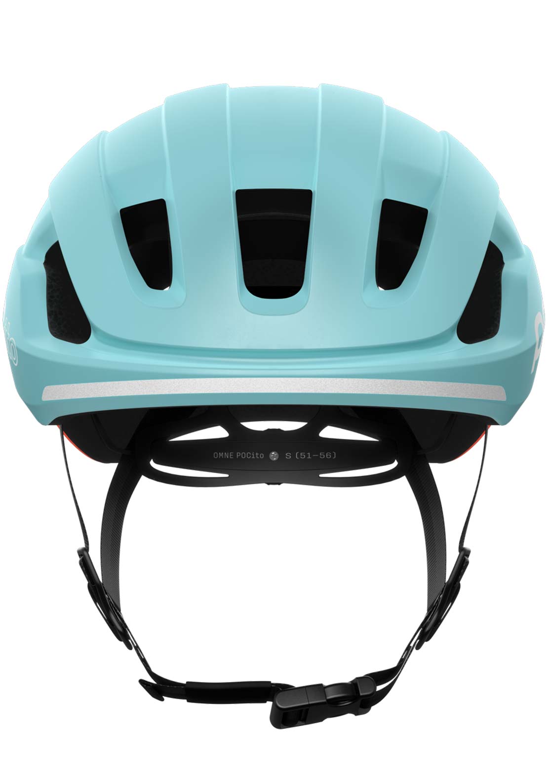 POC Junior Pocito Omne MIPS Mountain Bike Helmet Indicolite Blue Matt Carnalian Orange Matte