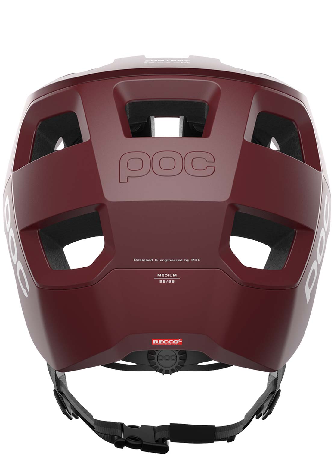 POC Kortal Mountain Bike Helmet Garnet Red Matt