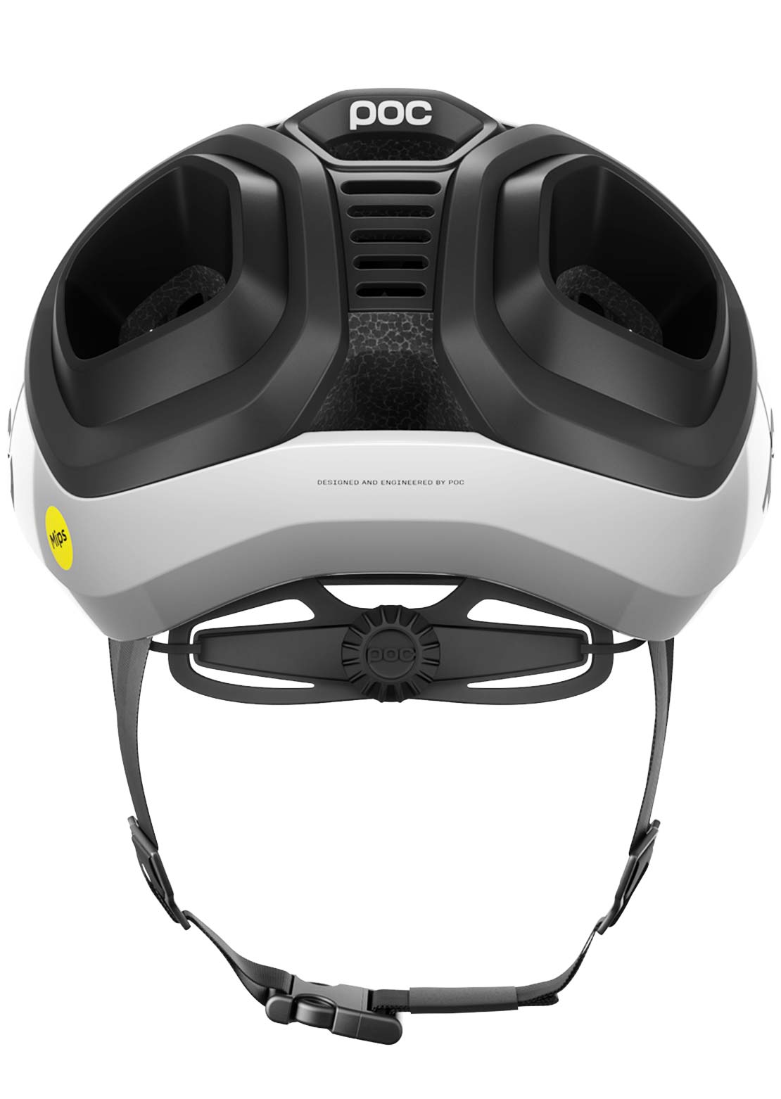 POC Unisex Amidal Road Cycling Helmet Hydrogen White Uranium Black Matt