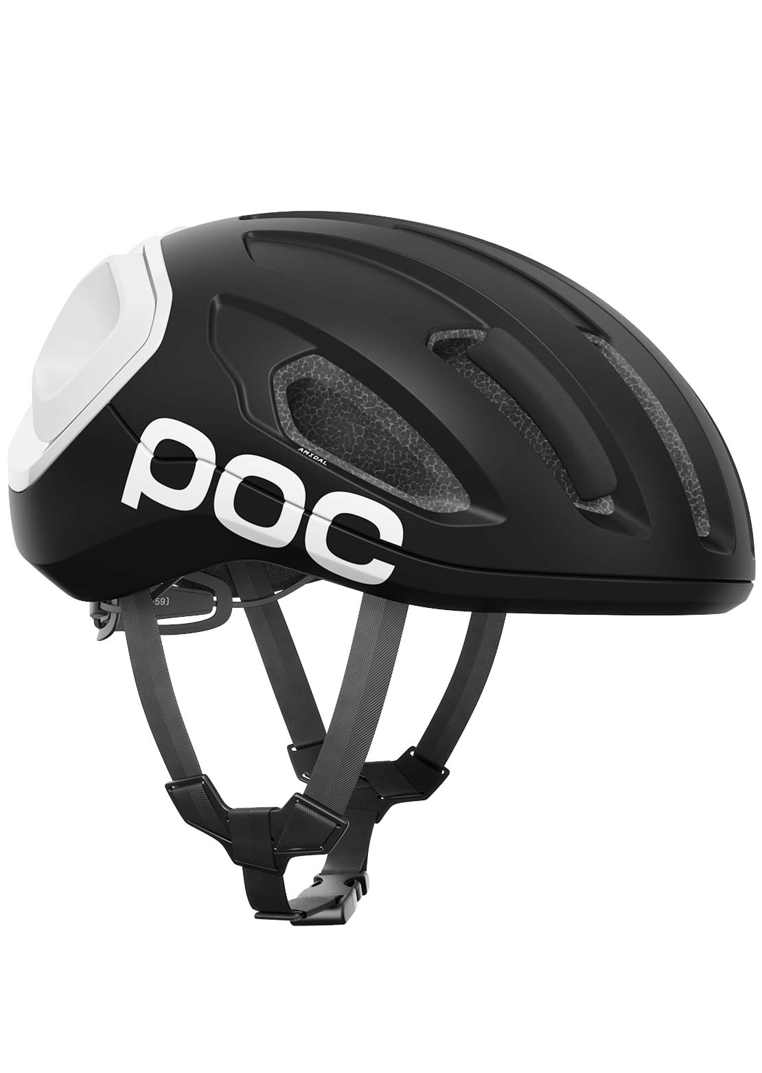 POC Unisex Amidal Road Cycling Helmet Uranium Black Matt