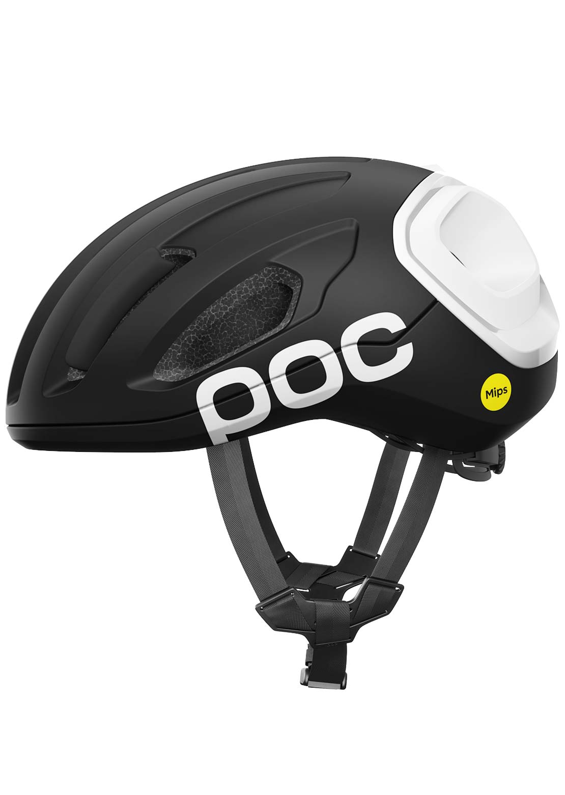 POC Unisex Amidal Road Cycling Helmet Uranium Black Matt