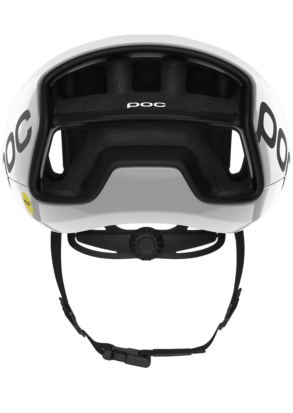 POC Unisex Cytal CPSC Road Cycling Helmet Hydrogen White/Uranium Black Matt with Logo