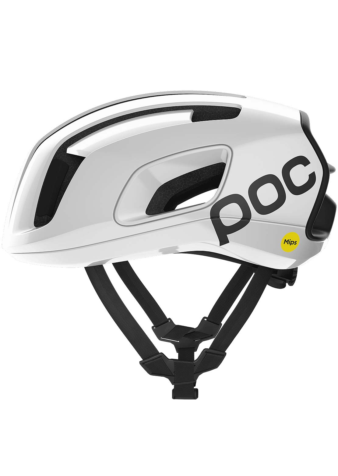 POC Unisex Cytal CPSC Road Cycling Helmet Hydrogen White/Uranium Black Matt with Logo