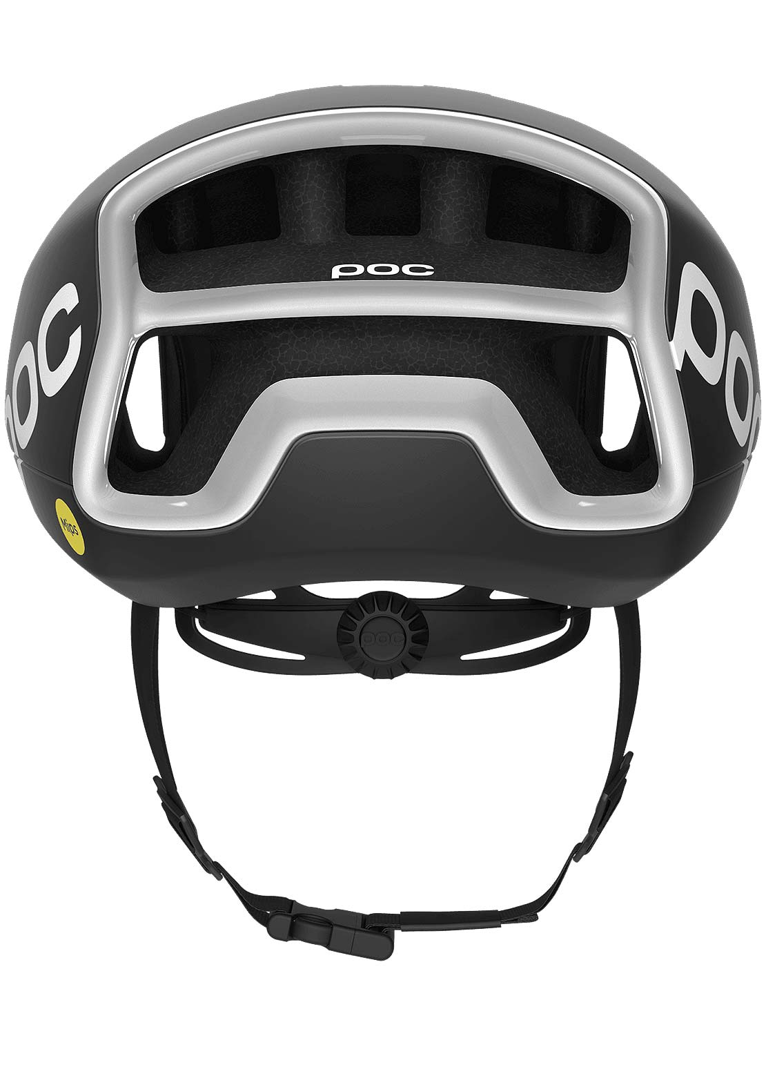 POC Unisex Cytal CPSC Road Cycling Helmet Uranium Black Matt/Hydrogen White with Logo