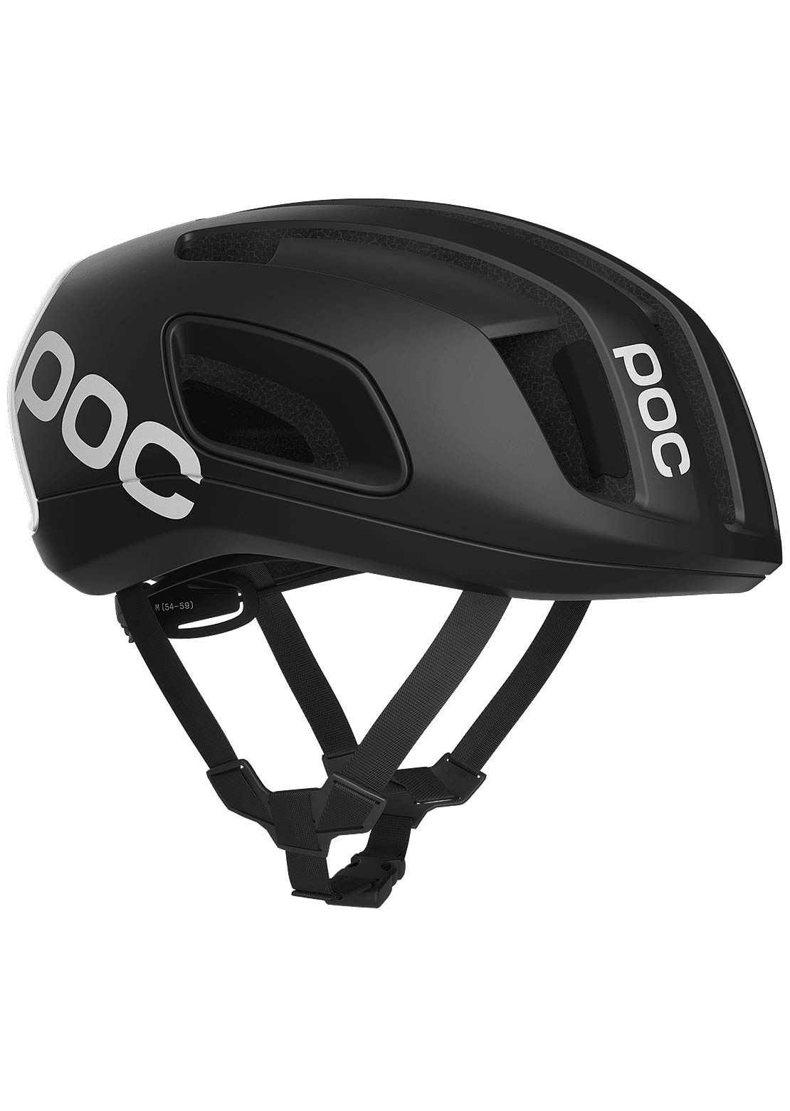 POC Unisex Cytal CPSC Road Cycling Helmet Uranium Black Matt/Hydrogen White with Logo