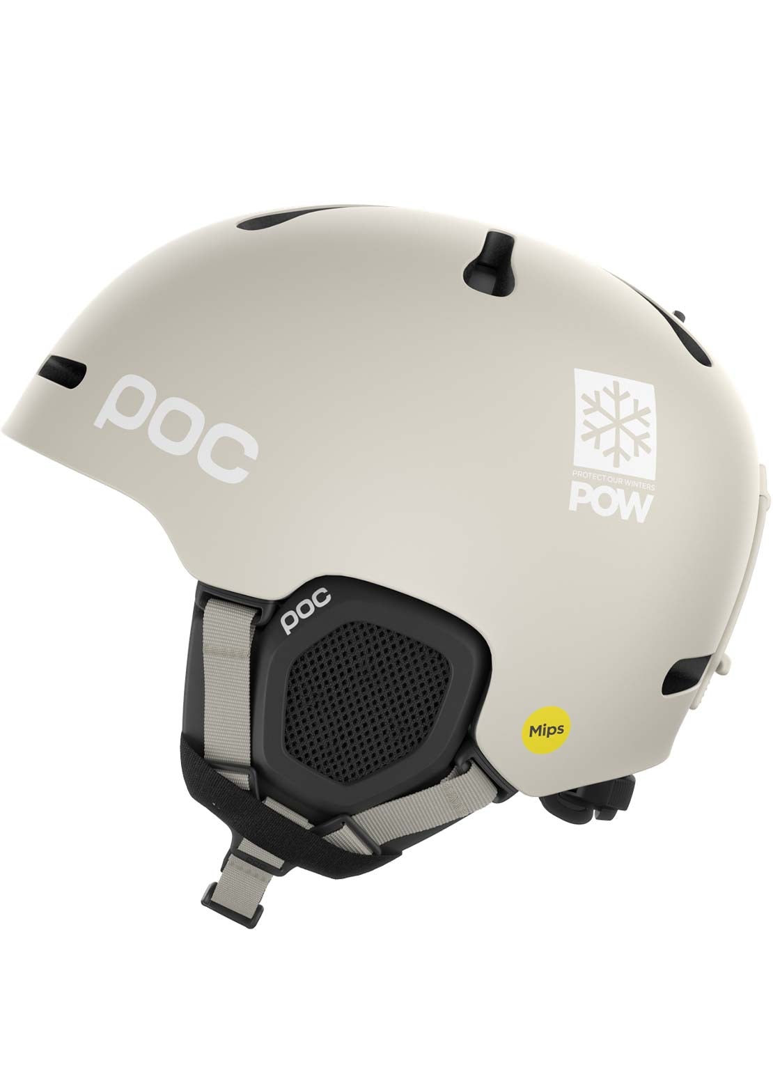 POC Unisex Fornix MIPS POW JJ Ski Helmet Mineral Grey Matt
