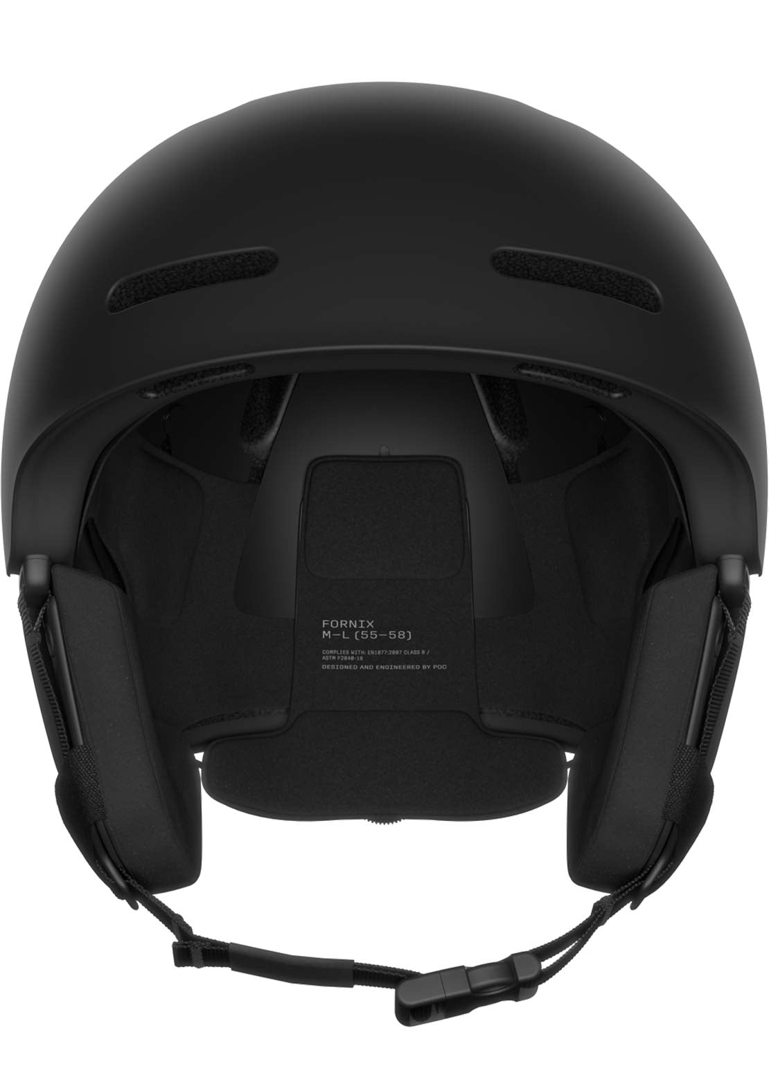 POC Unisex Fornix MIPS Ski Helmet Uranium Black Matt