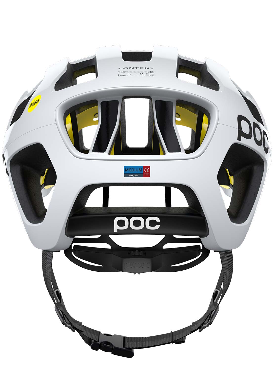 POC Unisex Octal MIPS CPSC Road Cycling Helmet Hydrogen White