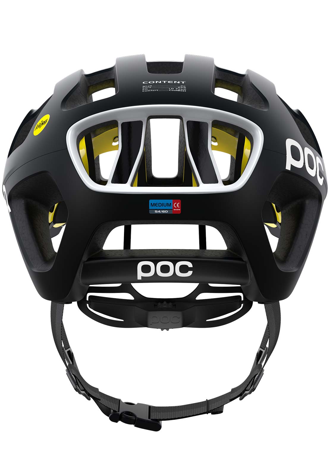 POC Unisex Octal MIPS CPSC Road Cycling Helmet Uranium Black Matt