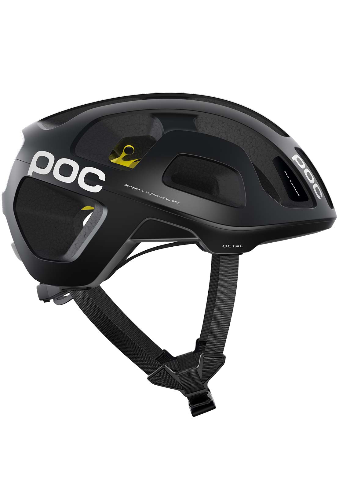 POC Unisex Octal MIPS CPSC Road Cycling Helmet Uranium Black Matt