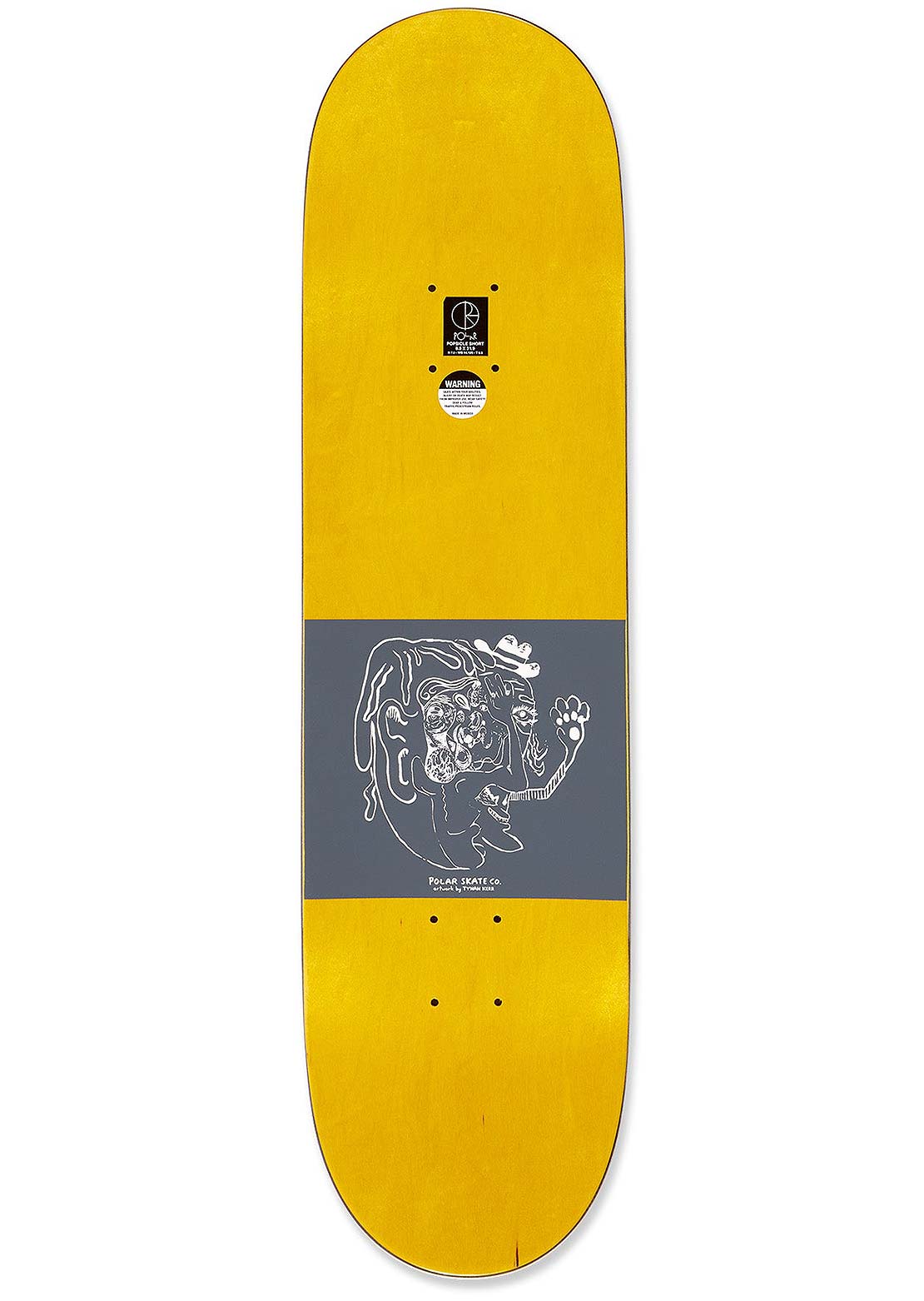 Polar Skate Co. Dane Brady | Time Travelers Skateboard Deck