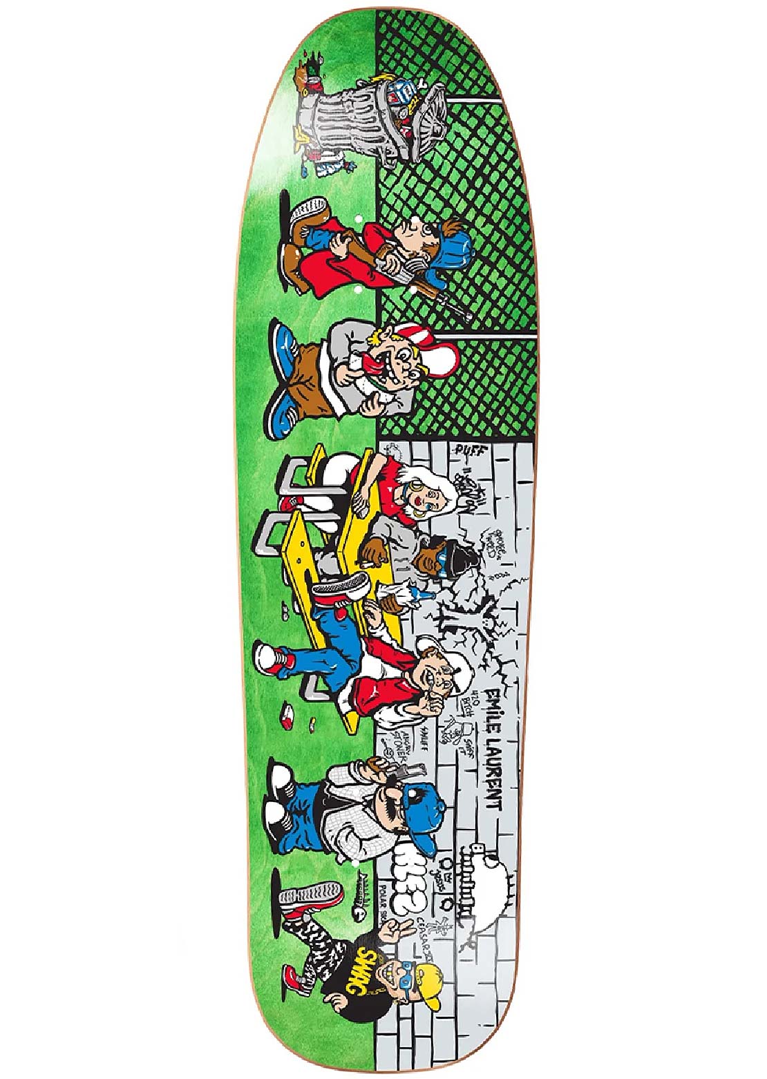 Polar Skate Co. Emile Laurent | High School Skateboard Deck
