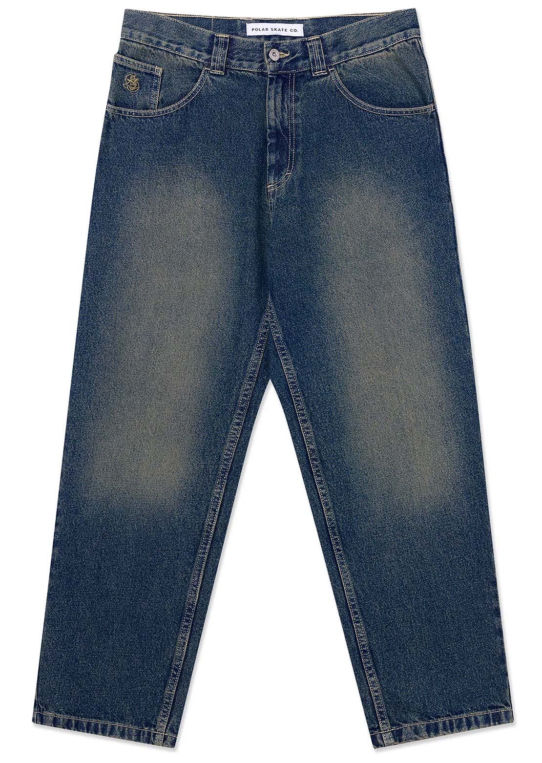 Polar Skate Co. Men's 93! Pants Dirty Blue