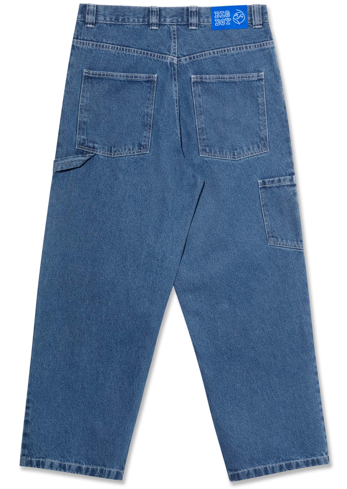 Polar Skate Co. Men&#39;s Big Boy Work Pants Blue Wash