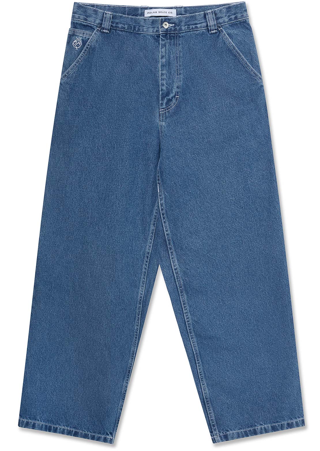 Polar Skate Co. Men&#39;s Big Boy Work Pants Blue Wash