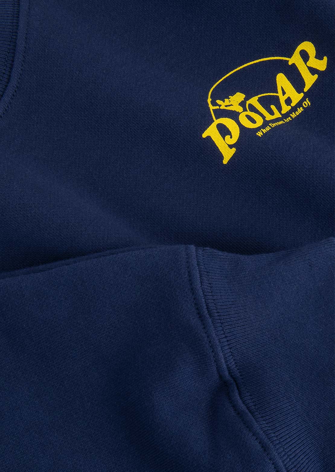 Polar Skate Co. Men&#39;s Dave Dreams Crewneck Dark Blue