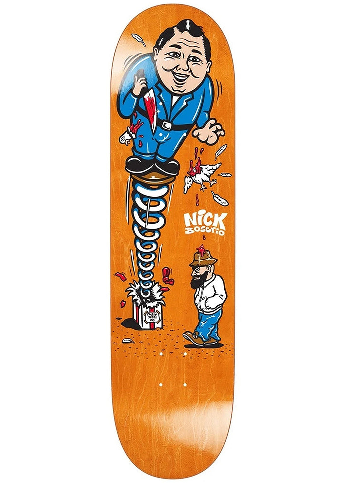 Polar Skate Co. Nick Boserio | Surprise Skateboard Deck