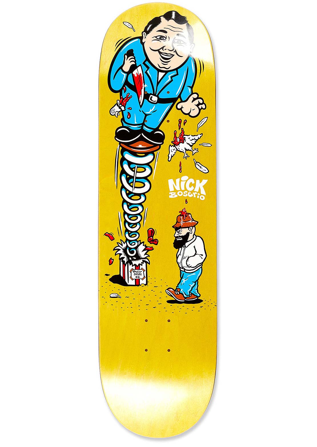 Polar Skate Co. Nick Boserio | Surprise Skateboard Deck