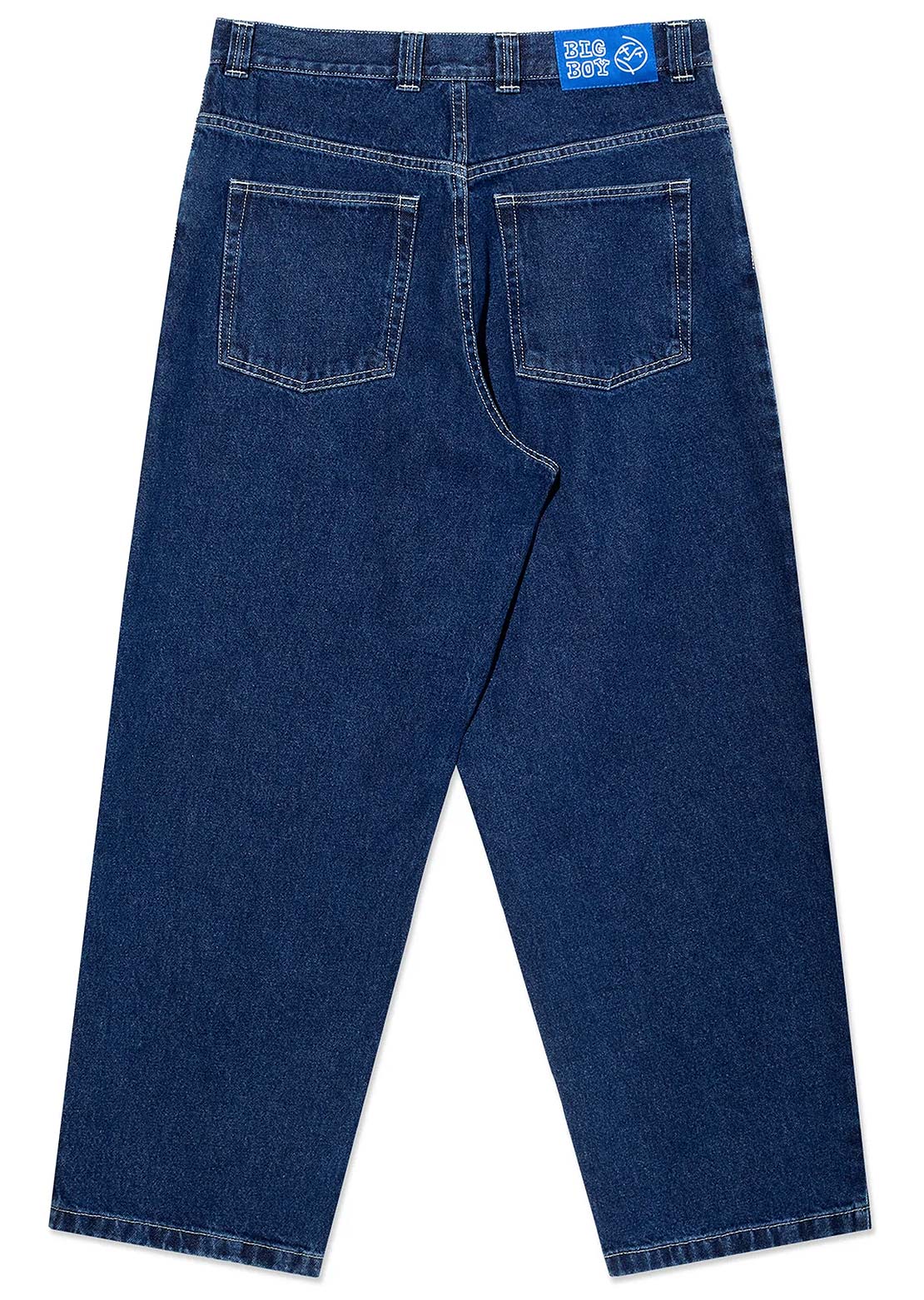 Polar Skate Co. Unisex Big Boy Pants Dark Blue with White Stitching