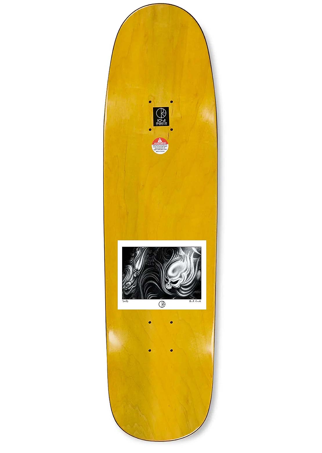 Polar Skate Co. Unisex Paul Grund Skulls P9 Skateboard Deck