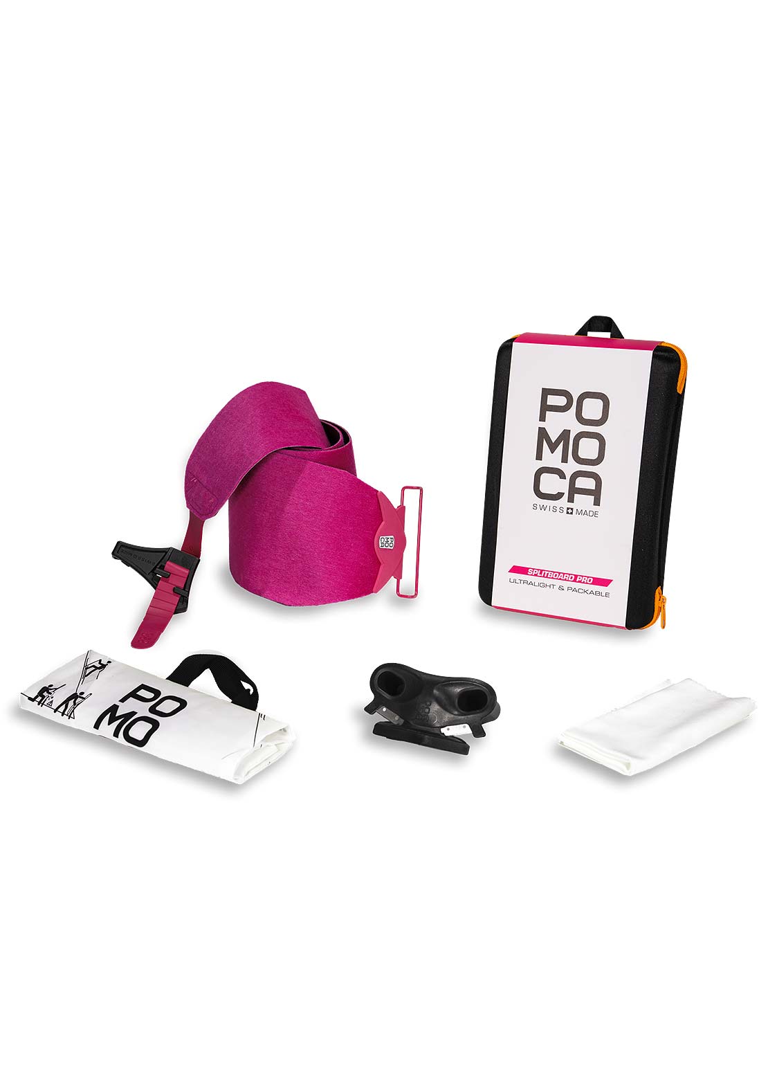 Pomoca Unisex Splitboard Pro 145mm Skin Pink
