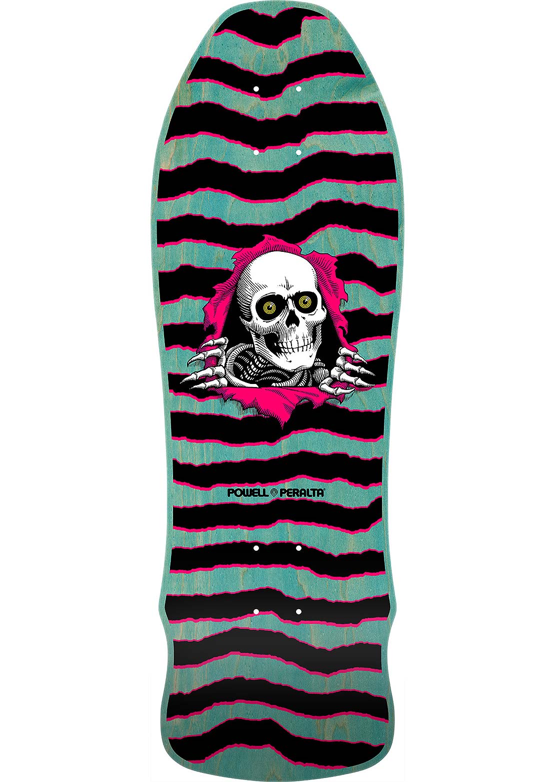 Powell Peralta Geegah Ripper 12 Skateboard Deck Turqoise
