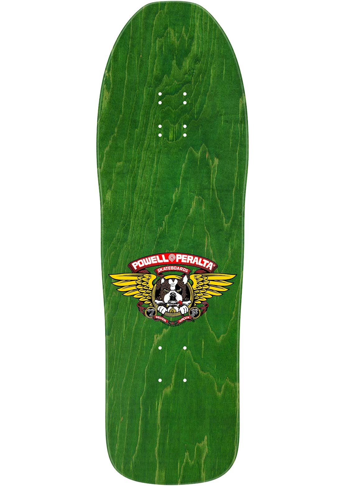 Powell Peralta Hill Bulldog 15 Skateboard Deck Green Gold Foil