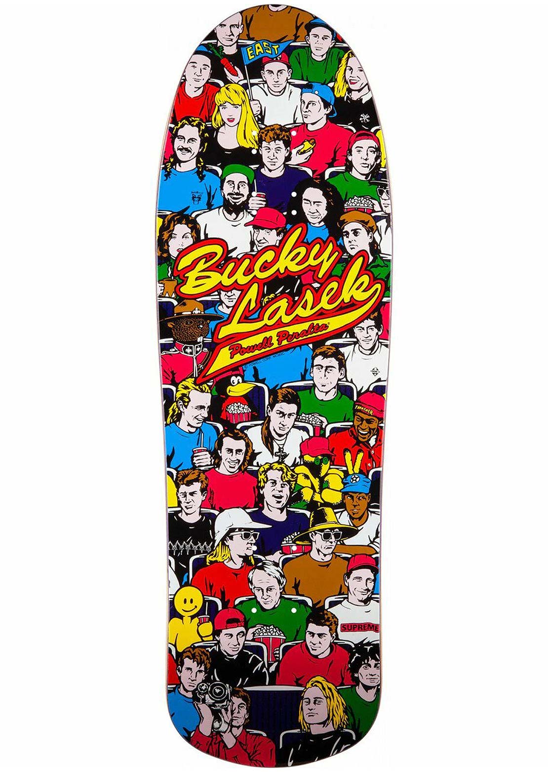 Powell Peralta Lasek Stadium 03 Skateboard Deck Orange
