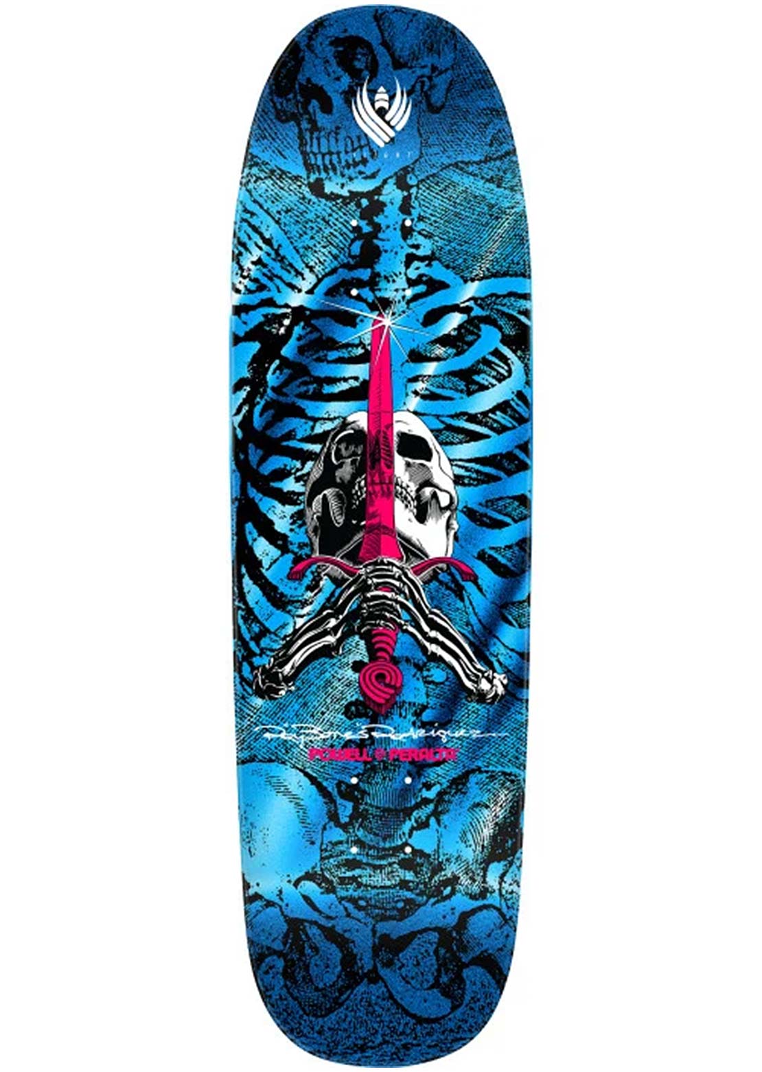 Powell Peralta Rodriguez Skull & Sword '06' Flight Skateboard Deck