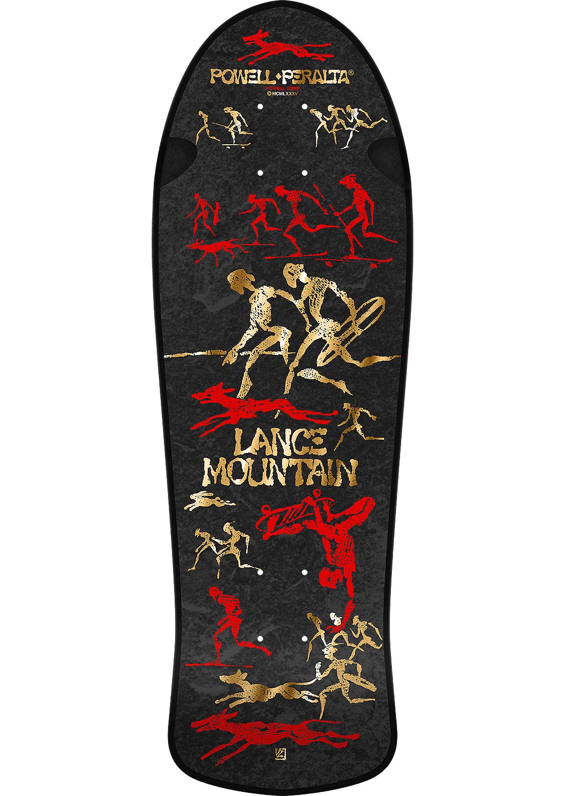 Powell Peralta Unisex Brigade 16 Lance Mountain Skateboard Deck