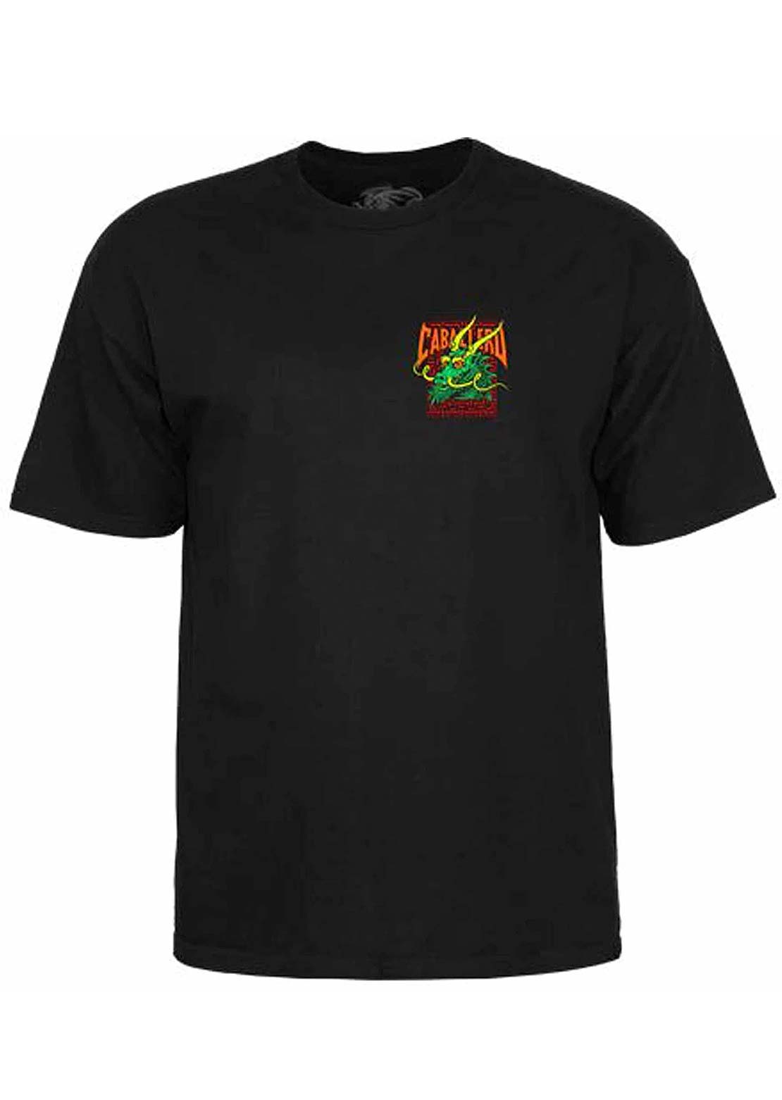 Powell-Peralta Unisex Caballero Street Dragon T-Shirt Black