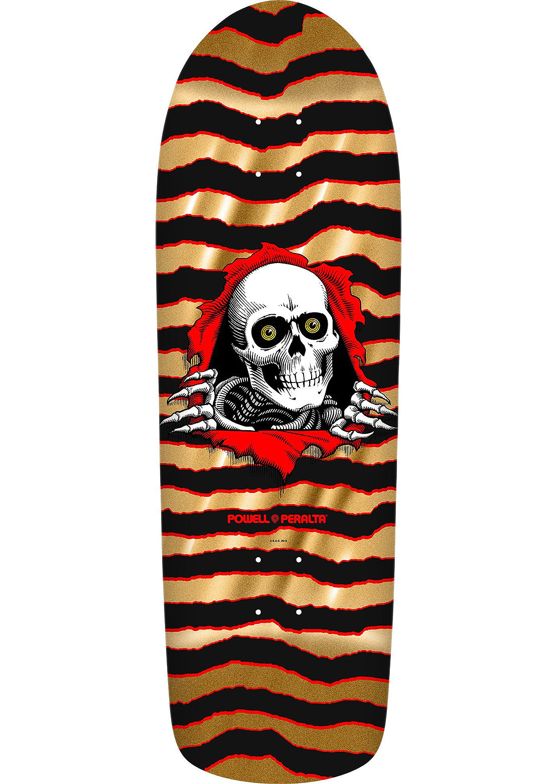 Powell Peralta Unisex Old School Ripper Skateboard Deck