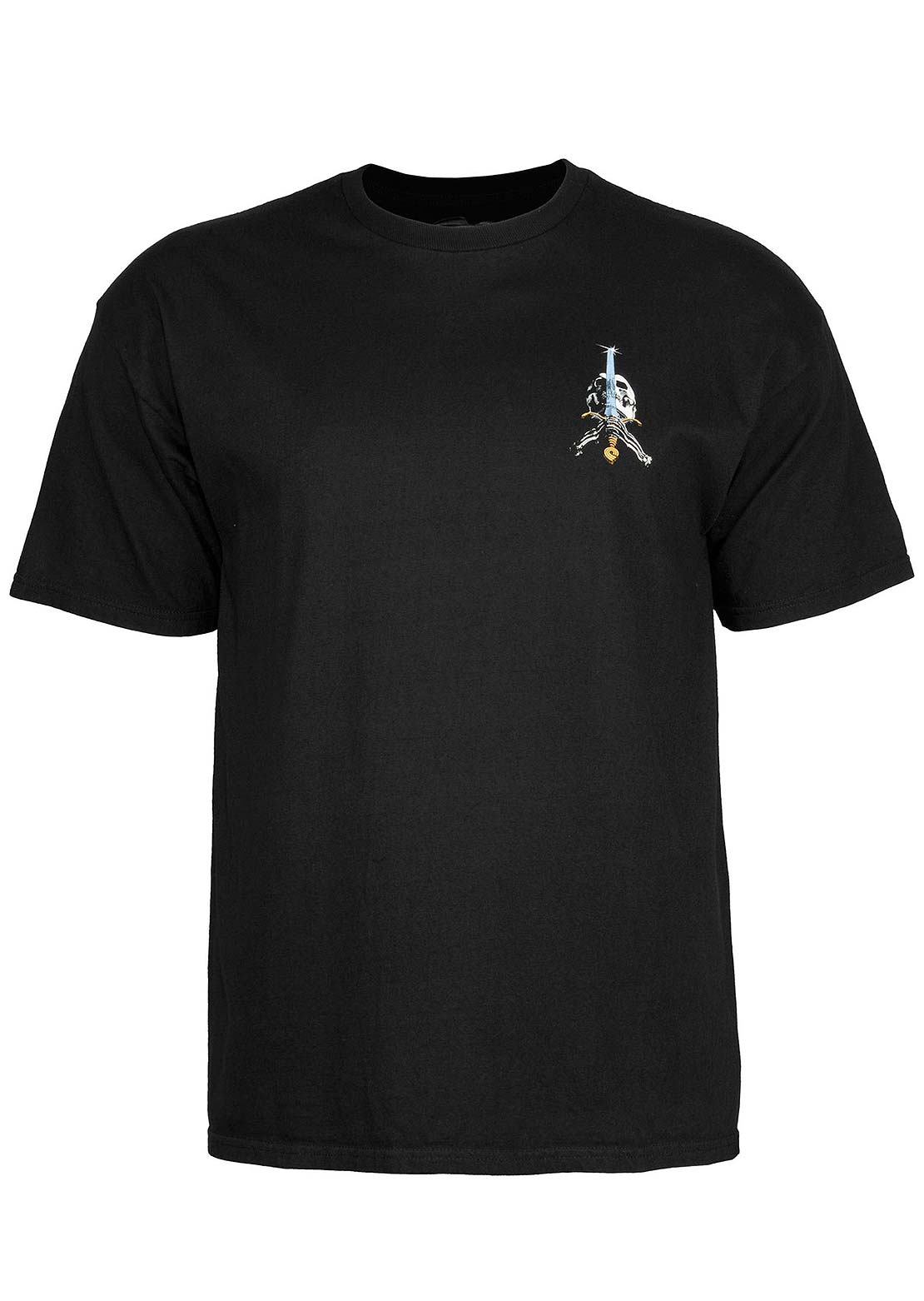 Powell-Peralta Unisex Skull & Sword T-Shirt Black