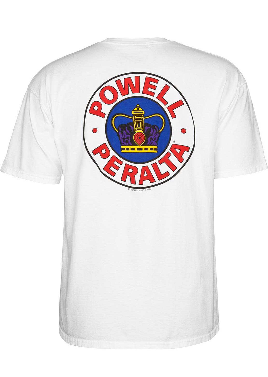 Powell-Peralta Unisex Supreme T-Shirt White